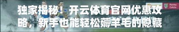 独家揭秘！开云体育官网优惠攻略，新手也能轻松薅羊毛的隐藏福利全解析！
