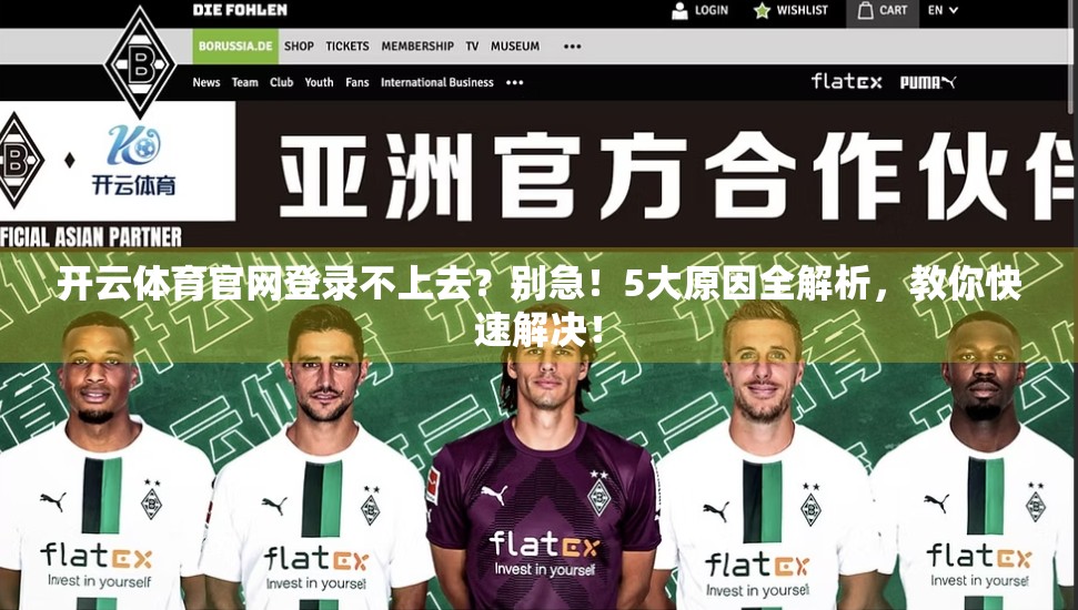 开云体育官网登录不上去？别急！5大原因全解析，教你快速解决！