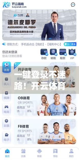 一键登录不迷路！开云体育App快速入口全攻略，新手也能秒变老司机！