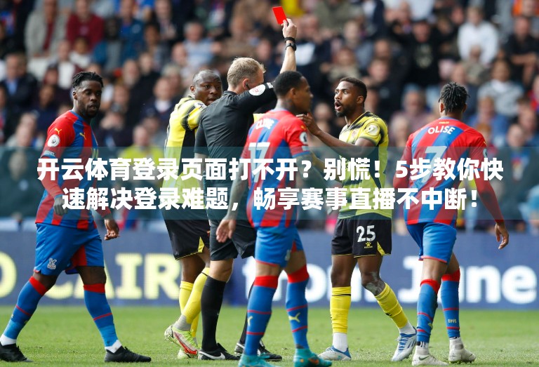 开云体育登录页面打不开？别慌！5步教你快速解决登录难题，畅享赛事直播不中断！