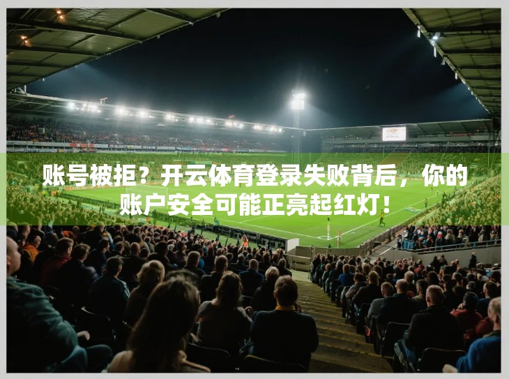 账号被拒？开云体育登录失败背后，你的账户安全可能正亮起红灯！