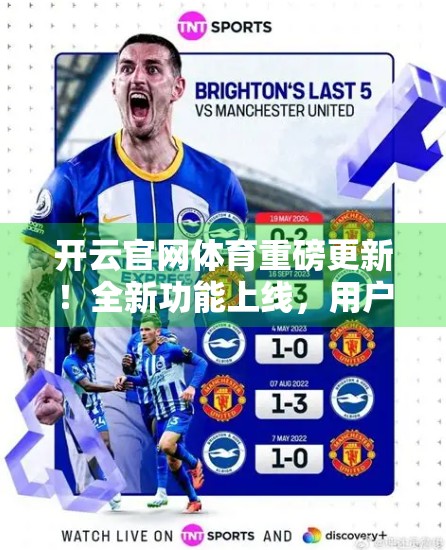 开云官网体育重磅更新！全新功能上线，用户体验全面升级！