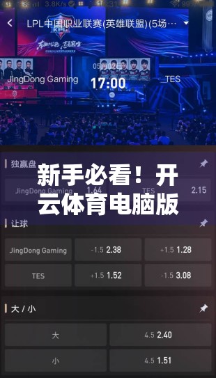 新手必看！开云体育电脑版官网注册全攻略，3分钟搞定账号开通！