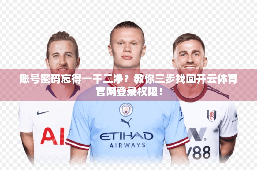 账号密码忘得一干二净？教你三步找回开云体育官网登录权限！