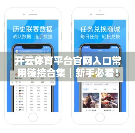 开云体育平台官网入口常用链接合集｜新手必看！一文教你轻松找到官方入口，避免踩坑！